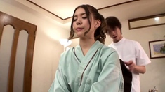 Japanese big boobs massaged 4