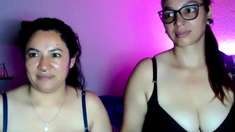 Fetish brunette lesbian licks and fingers sweet pussy