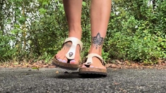 Black Amateur Explore Hot Foot Fetish