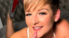 Chubby milf strip show her big boobs webcam