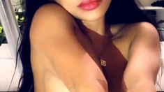 Great Big Boobs On Masturbating Redhead