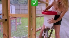 Amateur striptease and Solo masturbation