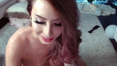 Great Big Boobs On Masturbating Redhead