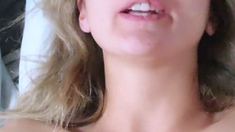 Amateur Blonde Teen Plays Solo with Toy Webcam Porn