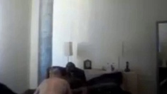 Interracial Blowjob with My Tenant