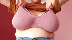 Big boobs milf masturbates with her dildo