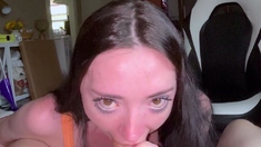 Amateur Wife Blowjob POV Hardcore Deepthroat