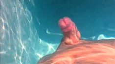 Swimming Pool Masturbation Hands Free Orgasm