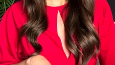 Hot brunette amateur MILF rides hubbys cock