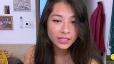 Amateur Lovely Asian babe fucked