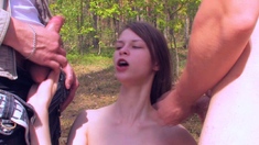 Fun Movies German amateur teen in a threesome
