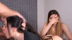 Latina Duo Suck and Get Fucked Hard