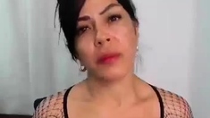 Beautiful brunette with big boobs jerk off instrucions