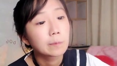 Asian japanese teen with outdoors