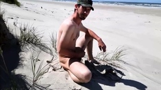 Outdoor Handjob on the Beach with Denis Matern