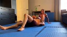 Foxxysqueeze Tapered Physique Vs Scott Wrestling Punishment