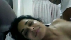 Big-Titted Indian MILF's Webcam Show