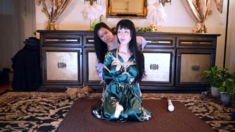 Dominatrix Mara Ties Marica Hase in Shibari then Exposes