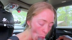 Injoyable Gets Dicked Down by a BBC In The Car