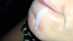 BBC cum in mouth swallow