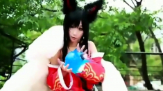 Ahri Cosplay Lol