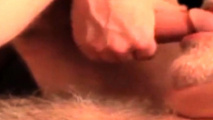 Daddy Bear Sucking Cock And Cumming On His Beard
