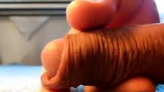 Soft Cock And Foreskin Fun