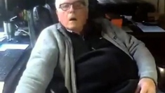 grandpa jerking off